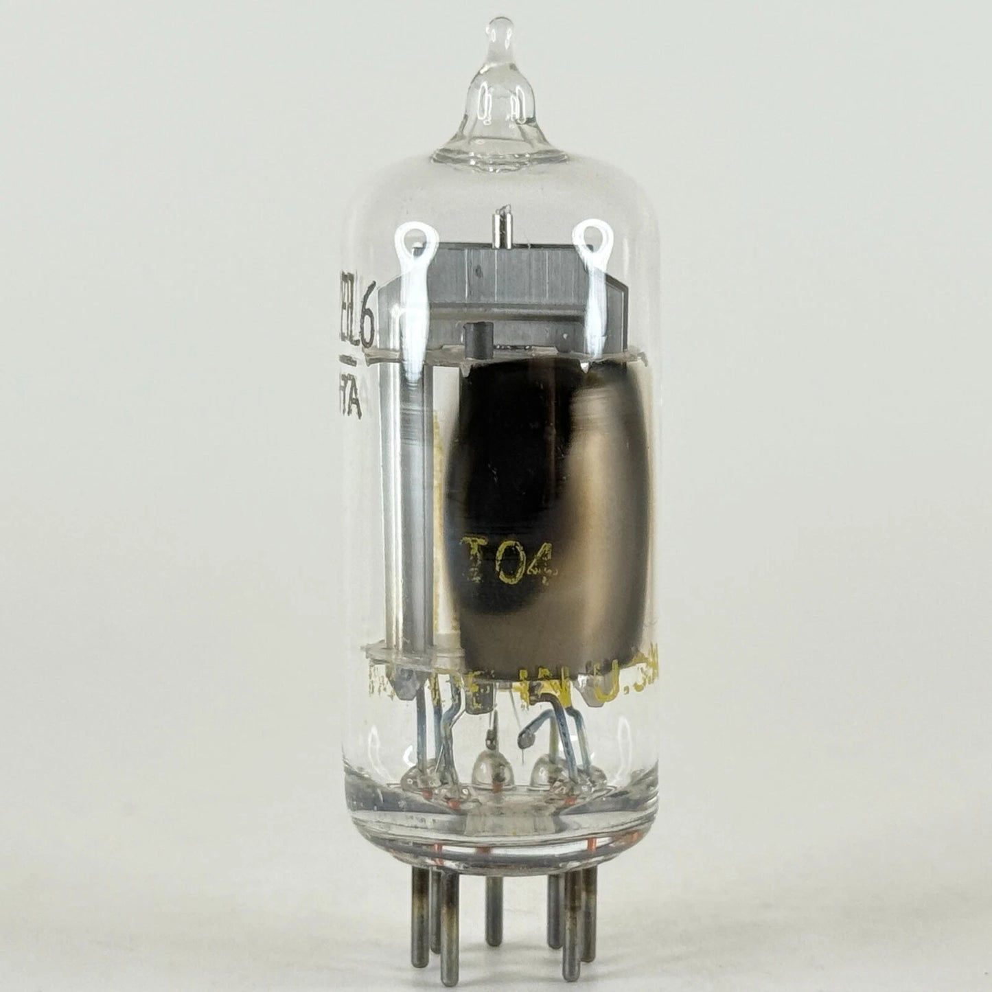 (1) Tested Raytheon 12EL6 Tube with Box Code IO4 Dual Diode High Mu Triode (c)