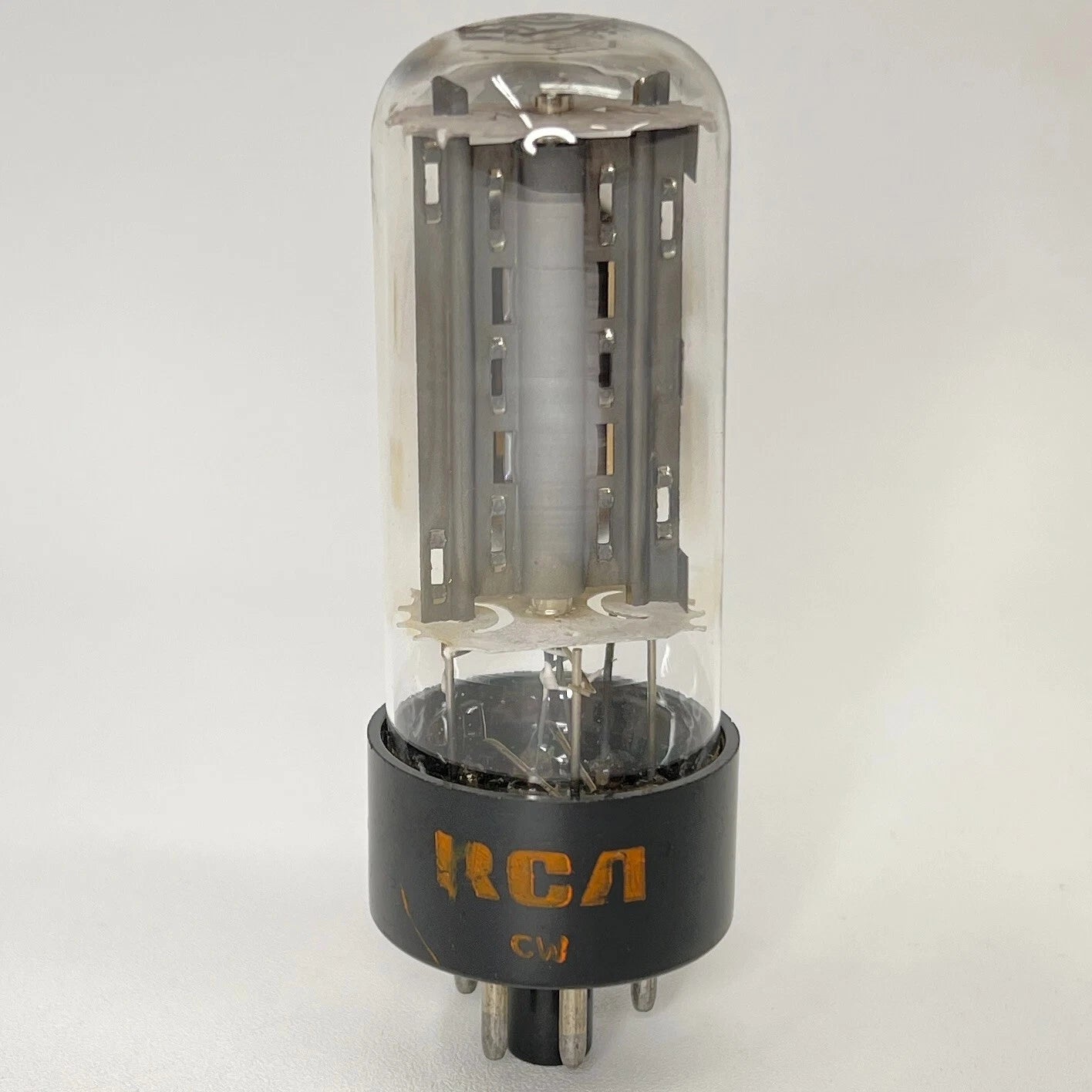 (1) Tested RCA 6CQ4 Tube Date Code CW Vintage RCA Half Wave Rectifier Tube