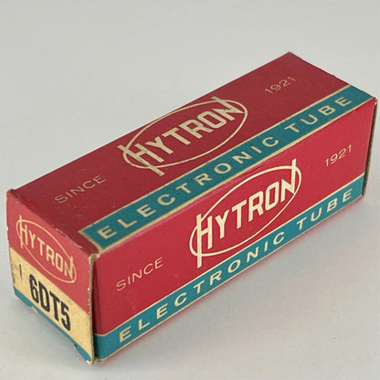 (1) Tested Hytron 6DT5 Tube with Box Date Code EFD NE Beam Power Tube (a)