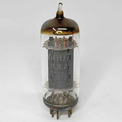 (1) Tested Balanced GE 6GU7 Tube General Electric 6GU7 Twin Triode Tube
