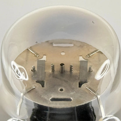 (1) Tested National Union 6AE5G Tube Date Code DN Black Plate Low Mu Triode Tube