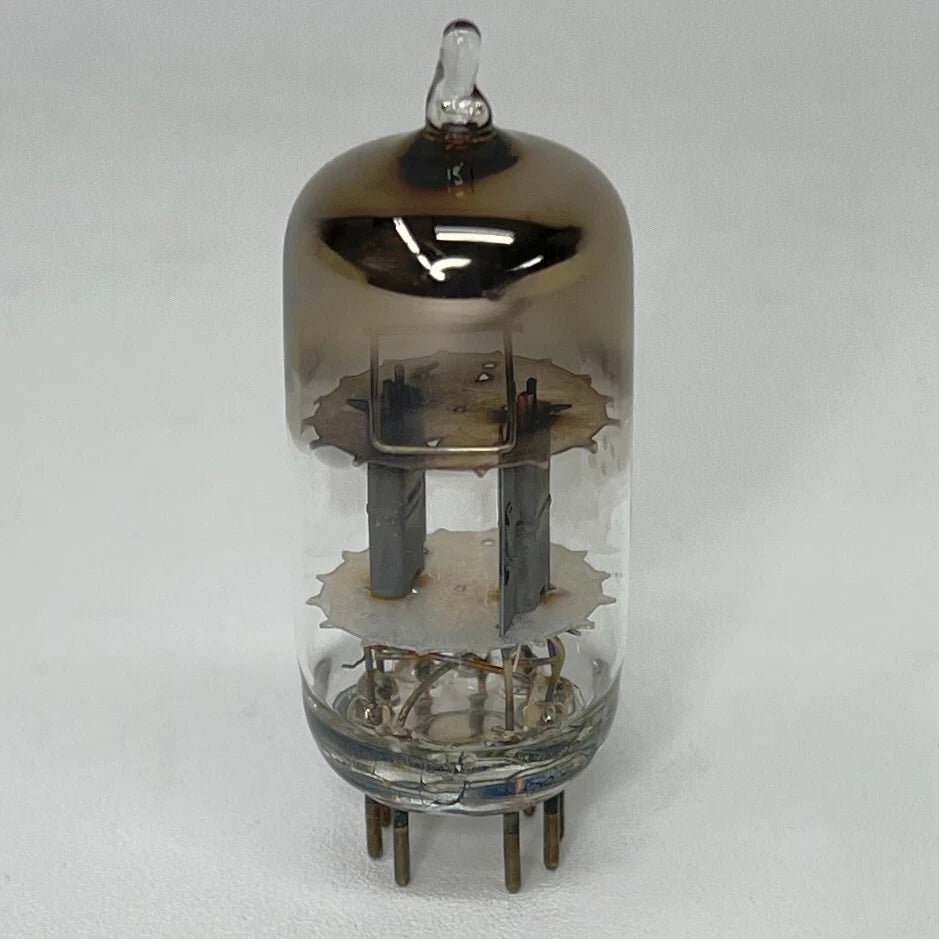 (1) Tested GE 12AT7 Tube General Electric 12AT7 Twin Triode Vacuum Tube (a)