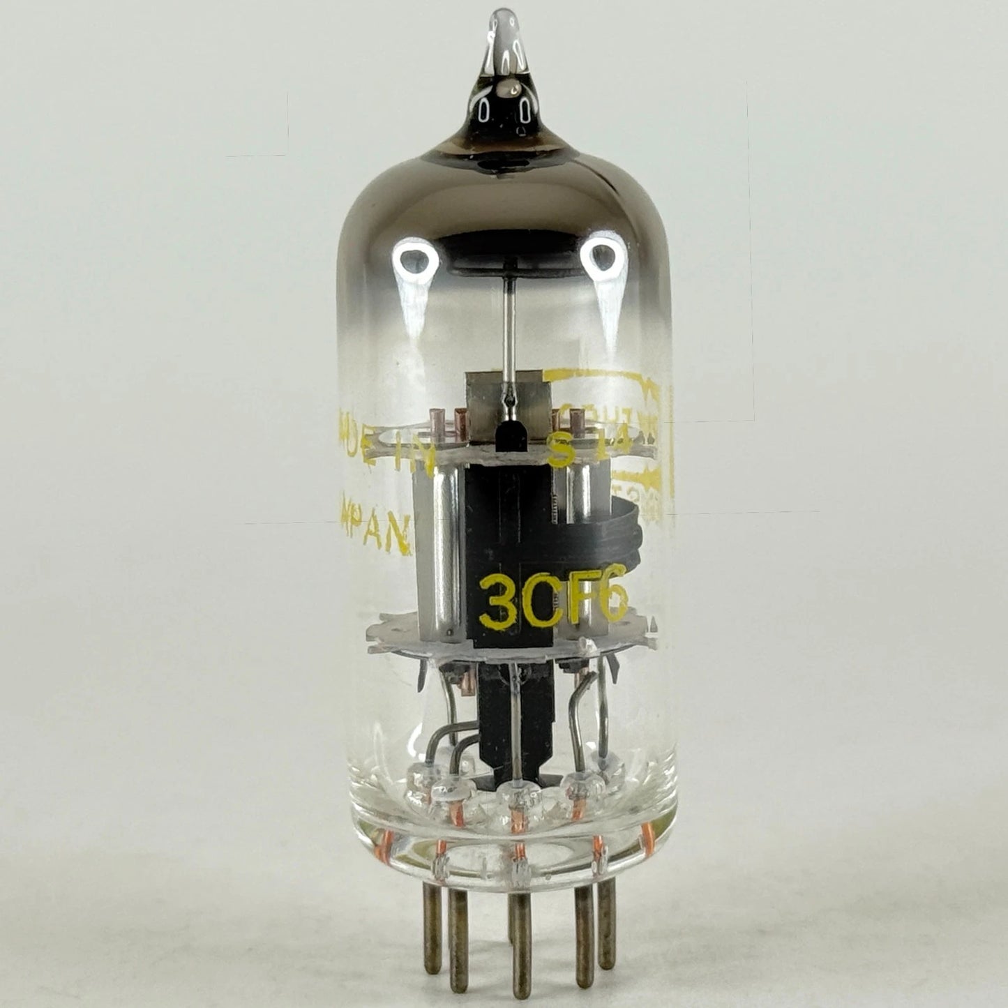 (1) Tested Raytheon 3CF6 Tube with Box Date Code S14 Japan Pentode Tube