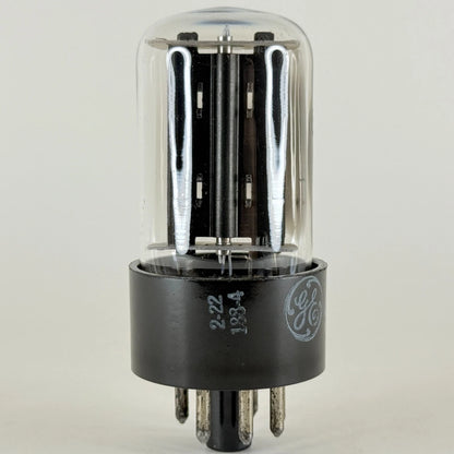 (1) Tested Strong GE 6W4GT Tube Date Code 2-22 General Electric 6W4 GT Tube