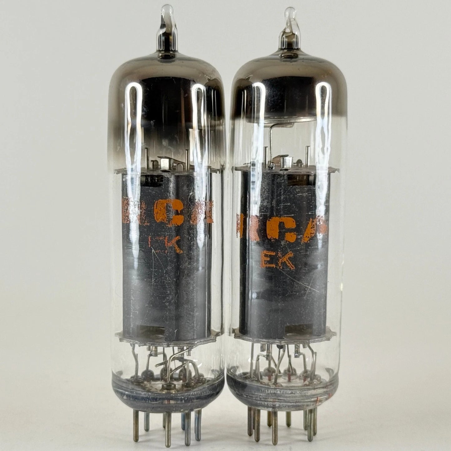 Tested Matched Pair RCA 6EM5 Tubes with Boxes Date Codes FN Beam Power Tubes