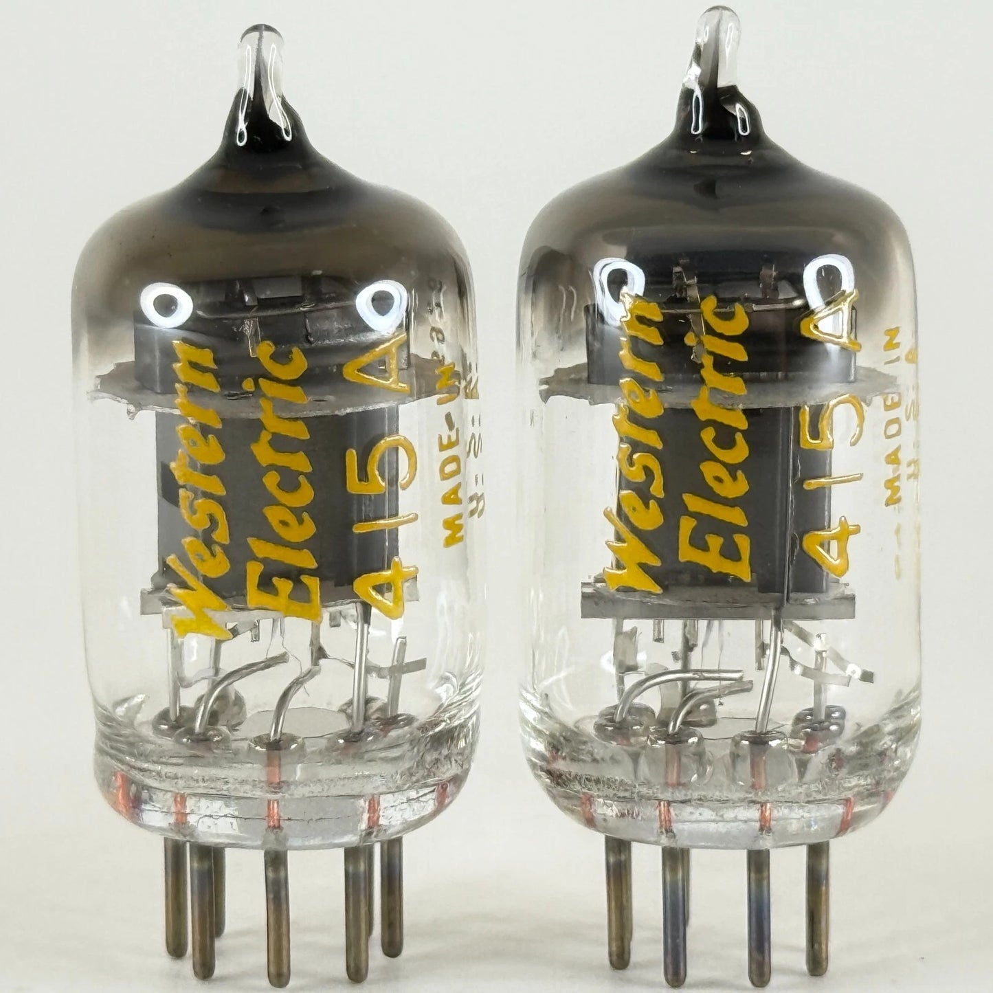 Tested Matched Pair 1969 Western Electric 415A Tubes Codes 6926 and 6952