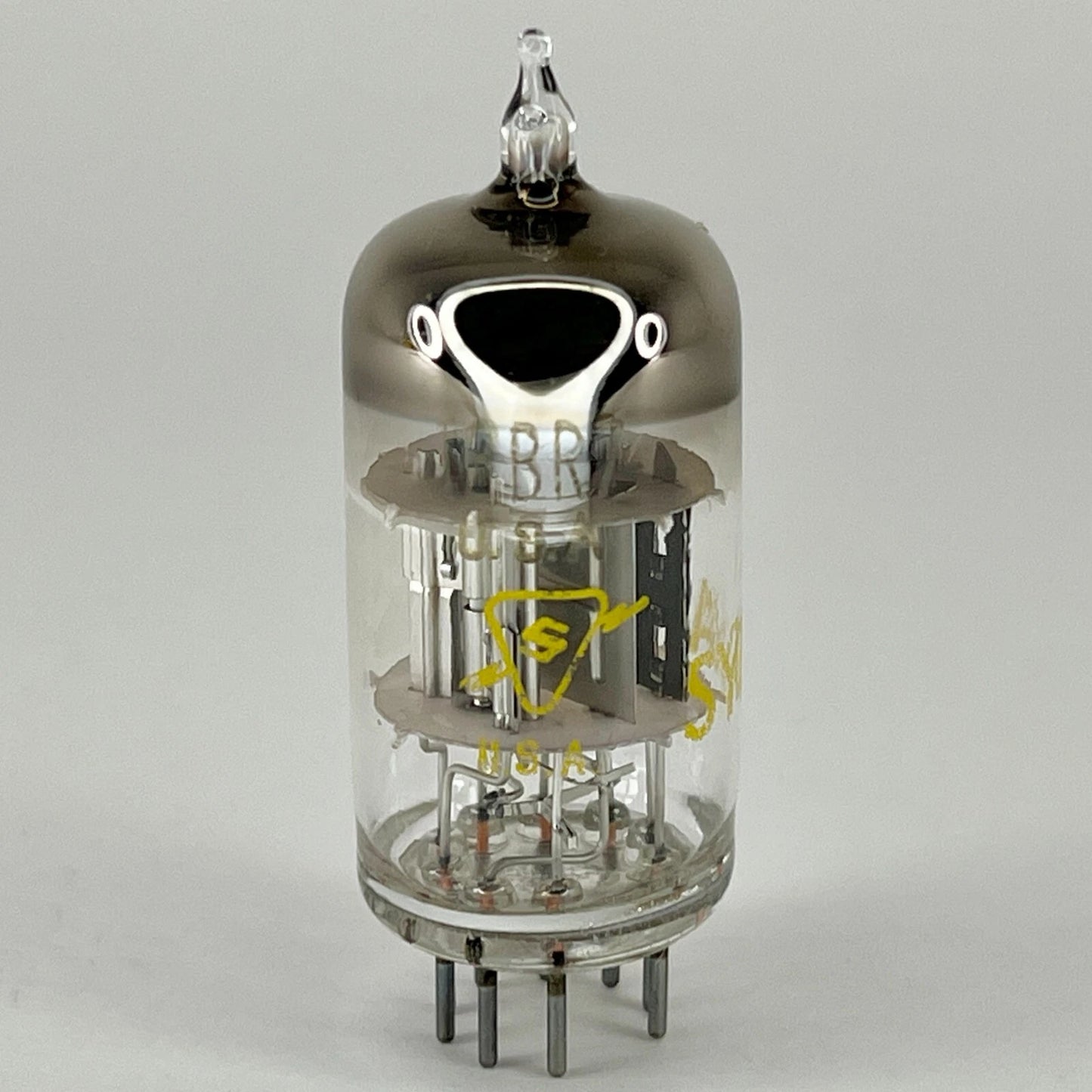 (1) Tested Sylvania 12BR7 Tube with Box Date Code bf JEK Twin Diode Triode Tube