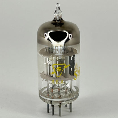 (1) Tested Sylvania 12BR7 Tube with Box Date Code bf JEK Twin Diode Triode Tube