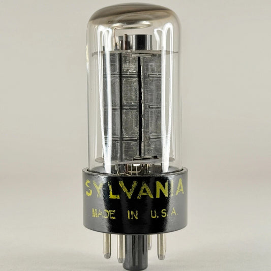 (1) Tested Sylvania 12W6GT Tube Date Code BEO Sylvania 12W6 GT Beam Power