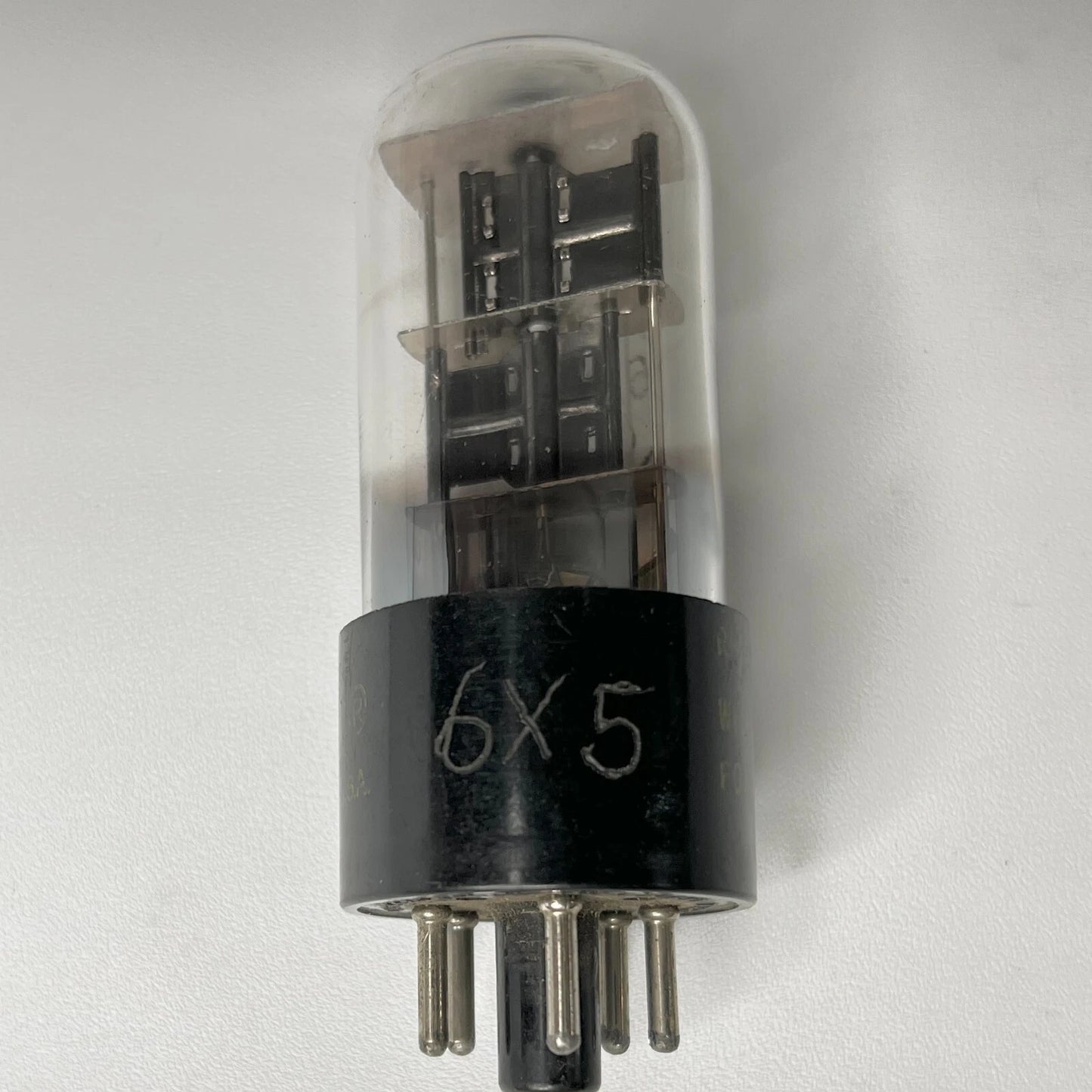 (1) Tested Balanced FoMoCo 6X5GT Tube Ford Motor Company 6X5 GT Rectifier Tube