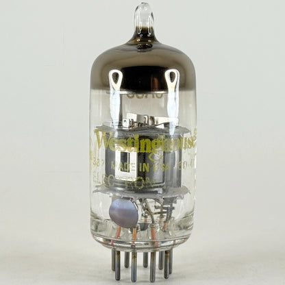 (1) Tested Westinghouse 6AS8 Tube Date Code 60-48 Diode Pentode Vacuum Tube