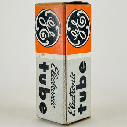 (1) Tested Very Strong GE 6CU5 with Box Date Code EL Gray Plate Power Pentode