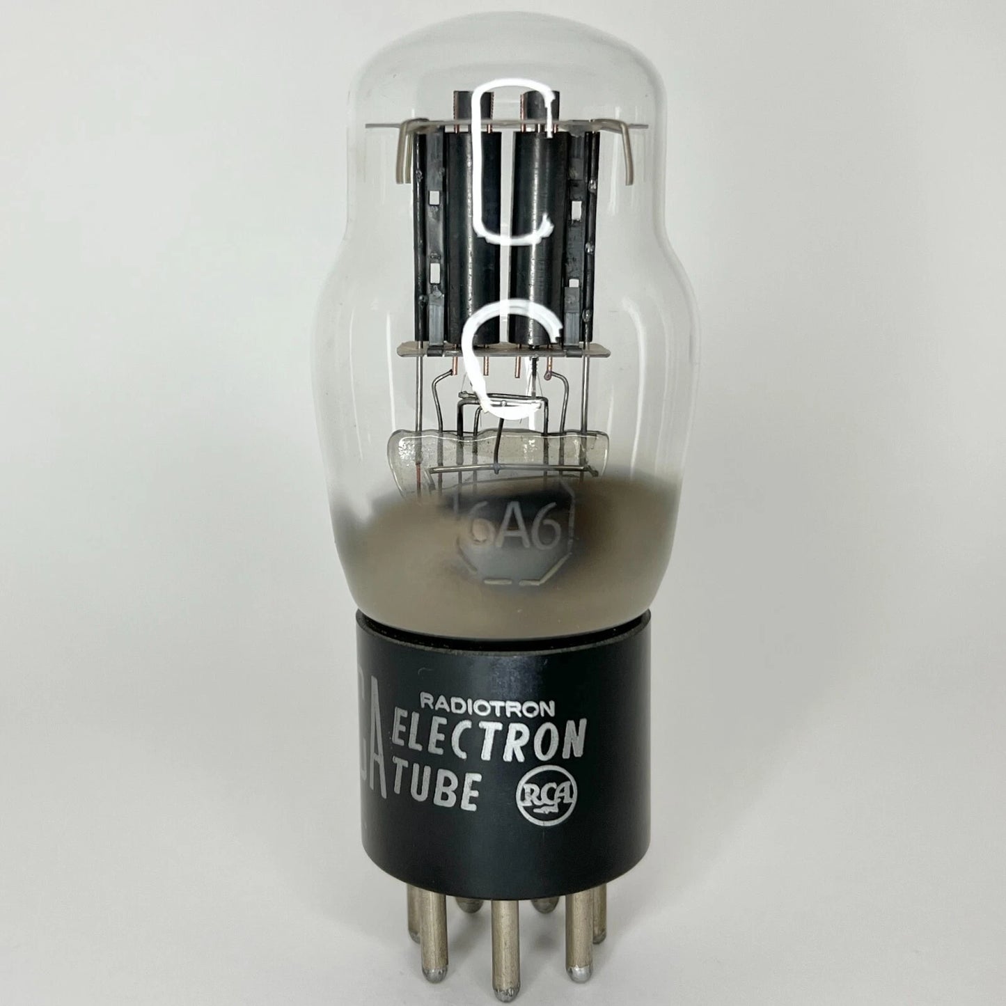 (1) Tested Balanced RCA 6A6 Tube Date Code V5 RCA 6A6 Twin Power Triode Tube