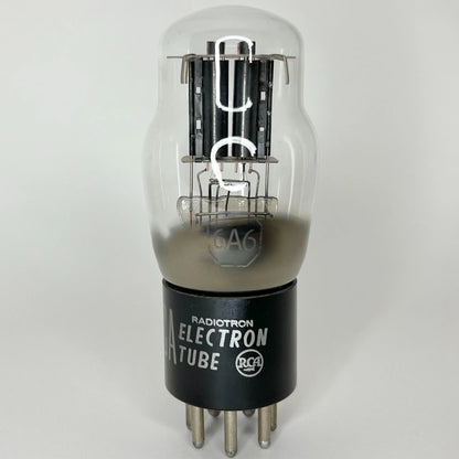 (1) Tested Balanced RCA 6A6 Tube Date Code V5 RCA 6A6 Twin Power Triode Tube