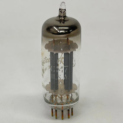 (1) Tested GE 6CM7 Tube General Electric 6CM7 Dual Triode Vacuum Tube