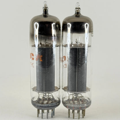 Tested Matched Pair RCA 6EM5 Tubes with Boxes Date Codes FN Beam Power Tubes