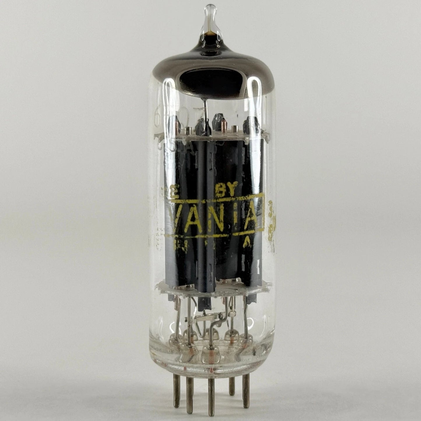 (1) Tested Sylvania 6FQ7 Tube Date Code 636 Sylvania Medium Mu Twin Triode Tube