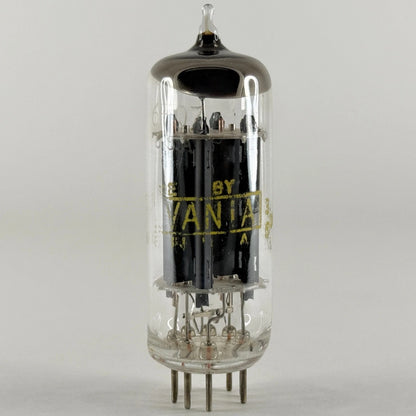 (1) Tested Sylvania 6FQ7 Tube Date Code 636 Sylvania Medium Mu Twin Triode Tube