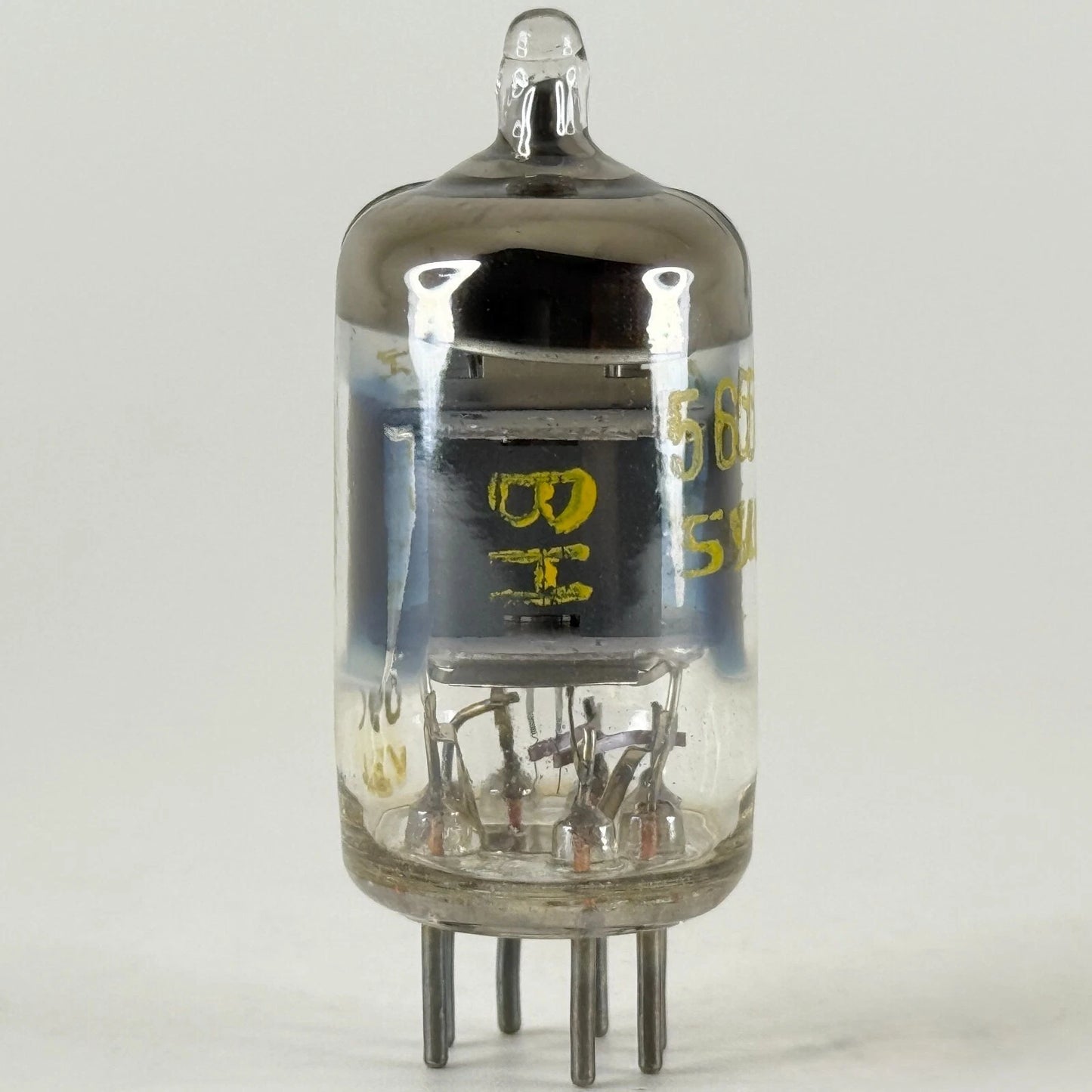 (1) Tested Sylvania 5654 6AK5W Tube with Box Date Code BH Made in India (b)