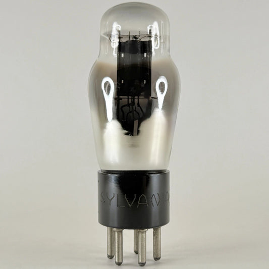 (1) Tested Sylvania Type 27 Tube with Engraved Base Date Code E6R 27 Tube Triode