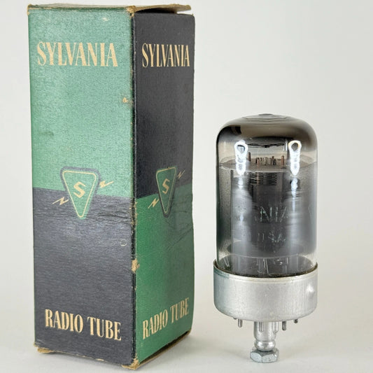 (1) Tested Sylvania 7Q7 Tube with Original Box Pentagrid Converter Loctal Tube