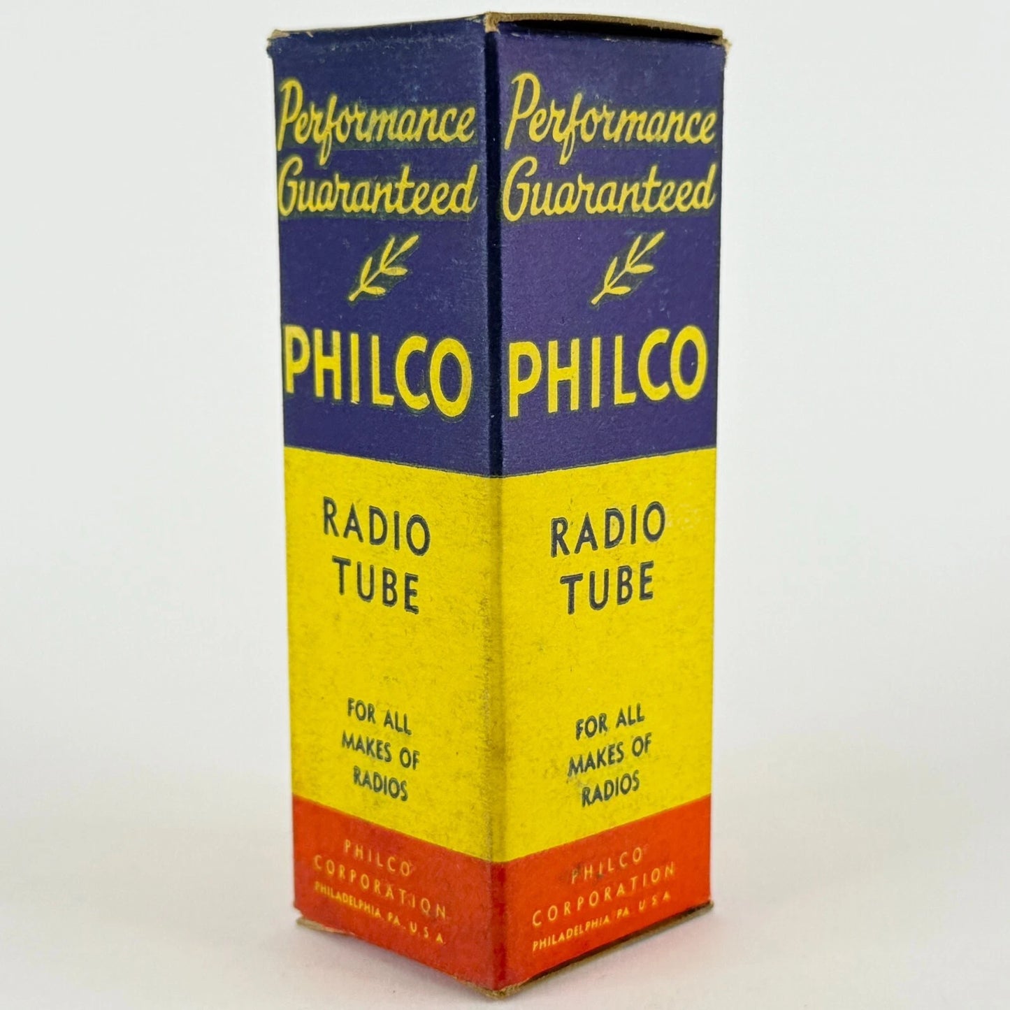(1) Tested Philco 7K7 Tube with Box Date Code P8 Diode Triode Loktal Tube