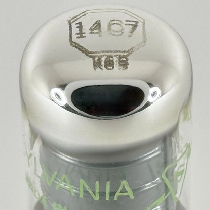 (1) Tested 1949 Sylvania 14C7 Tube Date Code 9-39 Loctal Sharp Cutoff Pentode