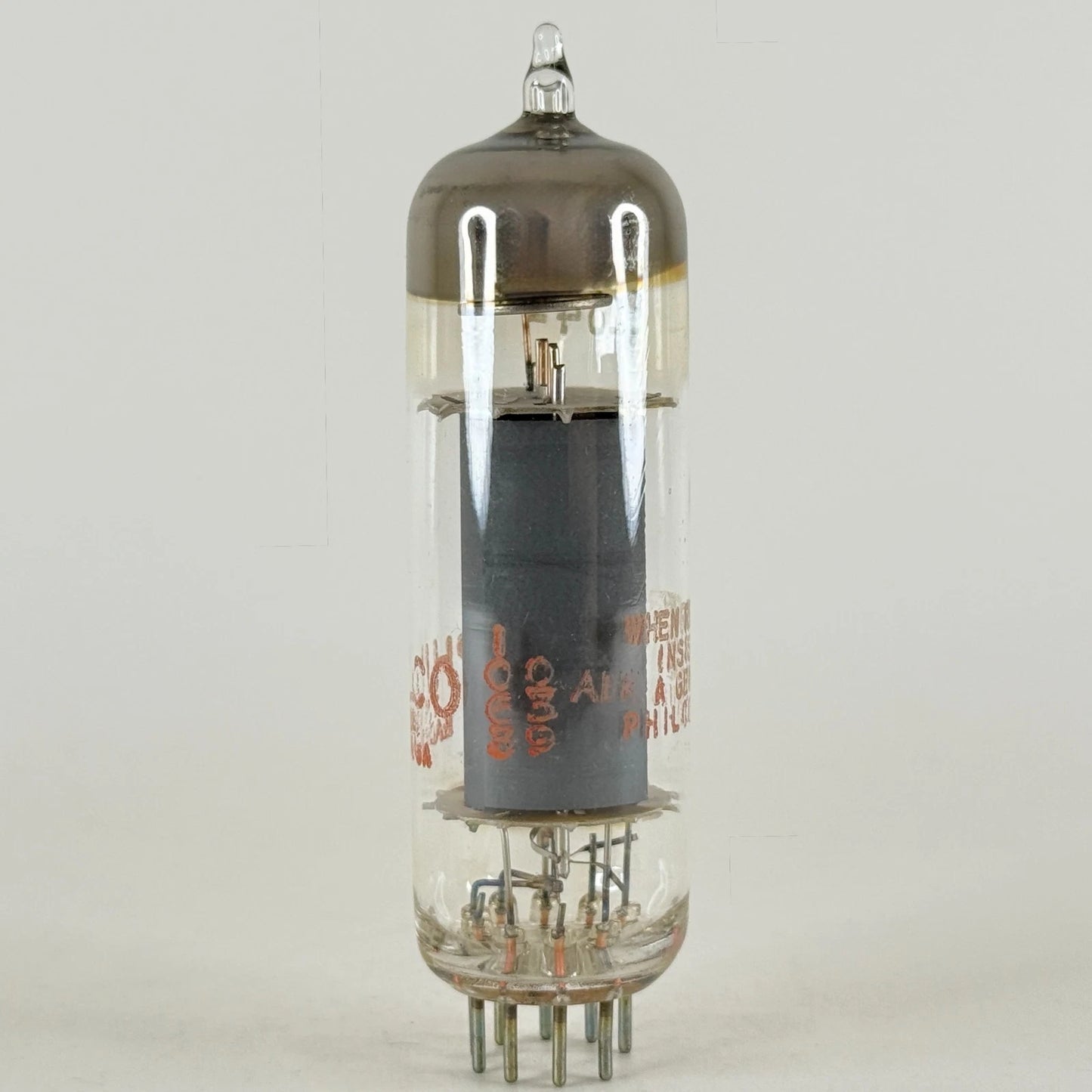 (1) Tested Strong 1960 Ford Philco 6BQ5 EL84 Tube with Box Code 0-39 Beam Power