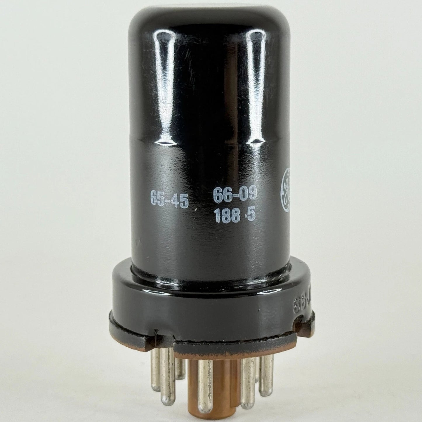 (1) Tested GE JAN CG 6SJ7Y Tube & Box Date Code 66-09 6SJ7 Mil-Spec Pentode (a)