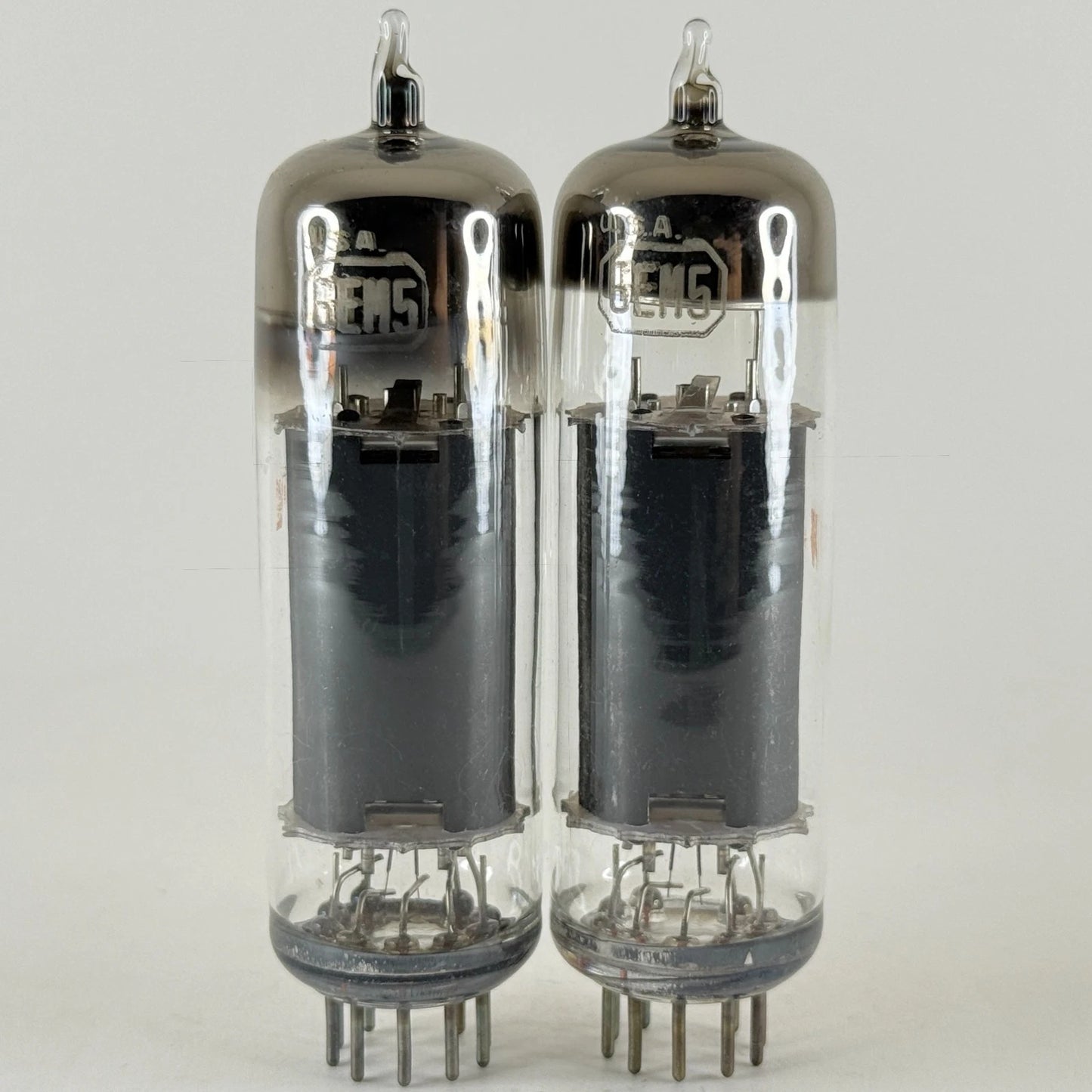 Tested Matched Pair RCA 6EM5 Tubes with Boxes Date Codes FN Beam Power Tubes