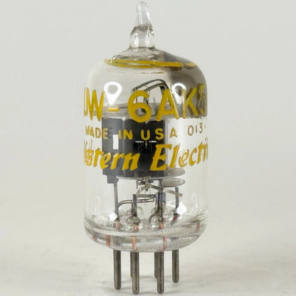 (1) Tested 1950 Western Electric JW 6AK5 Tube Code 013 Black Plates Pentode