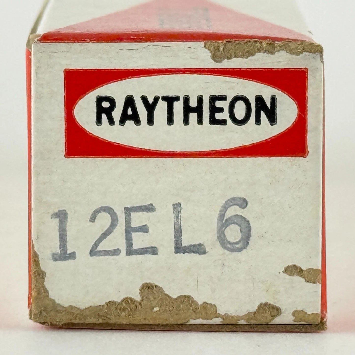(1) Tested Raytheon 12EL6 Tube with Box Code IO4 Dual Diode High Mu Triode (c)