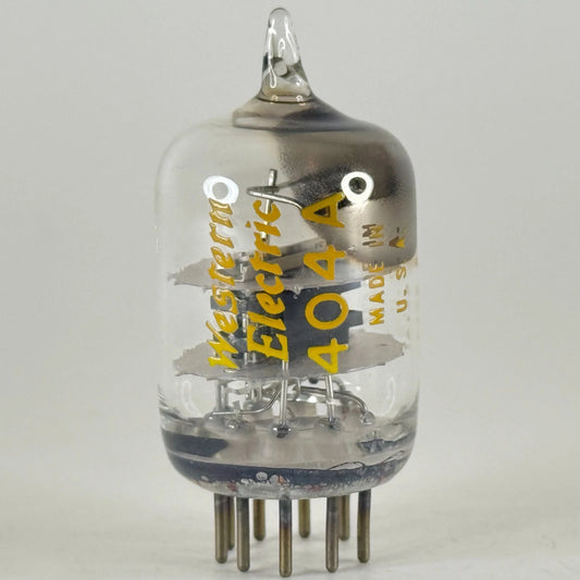 (1) Tested 1967 Western Electric 404A Tube Black Plates Square Getter Code 6739