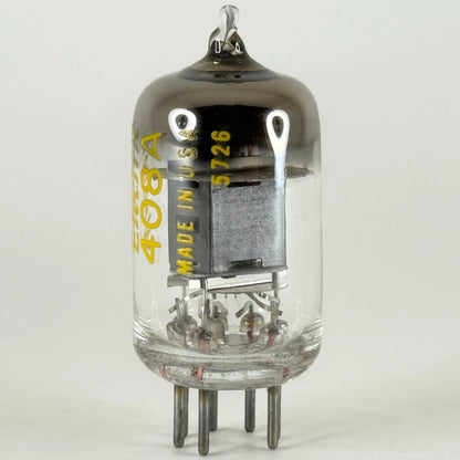 (1) Tested 1957 Western Electric 408A Tube Black Plates Square Getter Code 5726