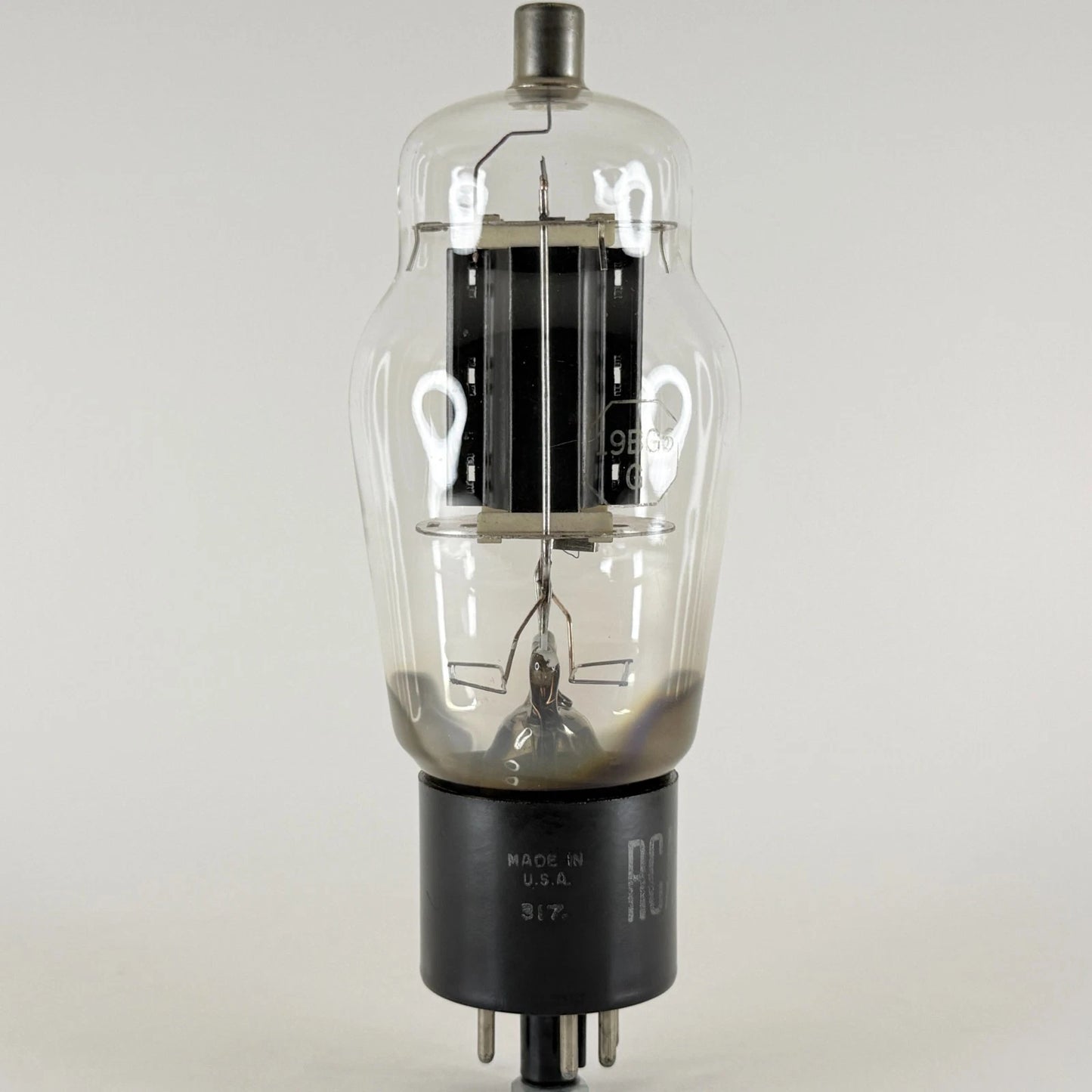 (1) Tested RCA 19BG6G Tube Date Code 317 RCA 19BG6 G Beam Pentode Vacuum Tube