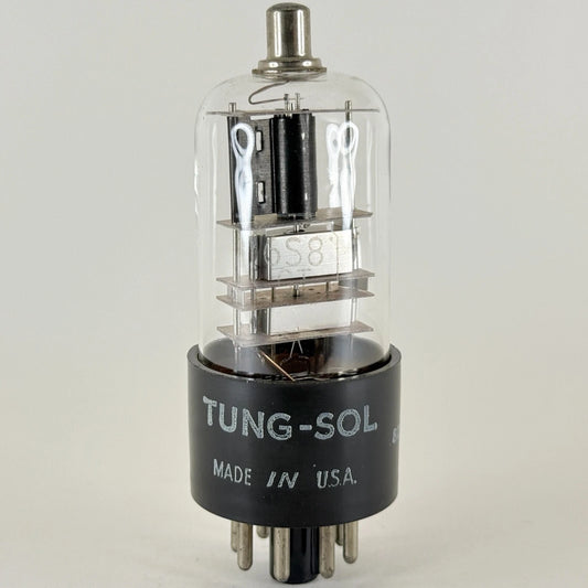 (1) Tested 1952 Tung Sol 6S8GT Tube Date Code 213 6S8 GT Tube Diode Triode Tube