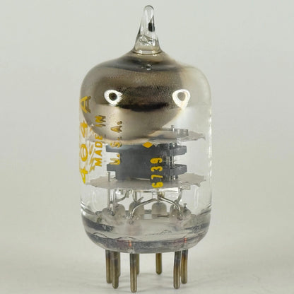 (1) Tested 1967 Western Electric 404A Tube Black Plates Square Getter Code 6739