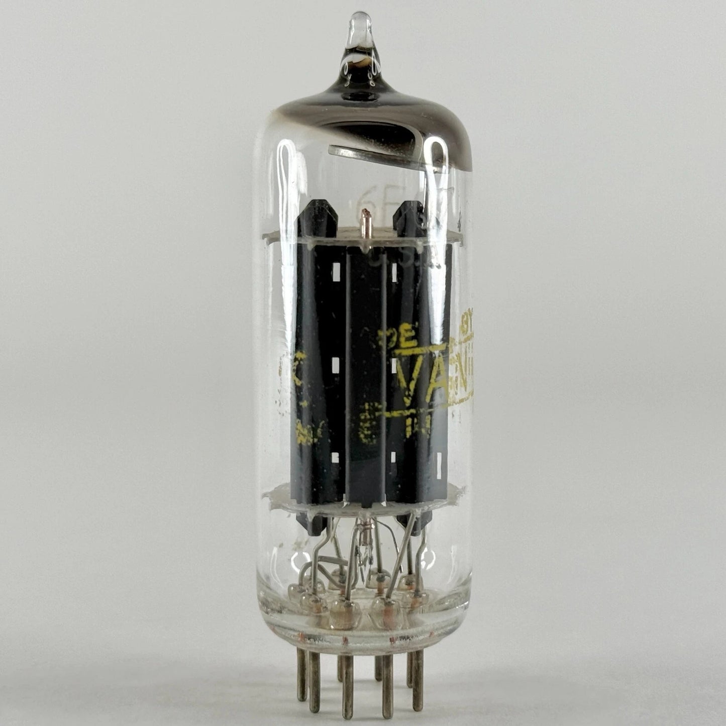 (1) Tested Sylvania 6FQ7 Tube Date Code 636 Sylvania Medium Mu Twin Triode Tube