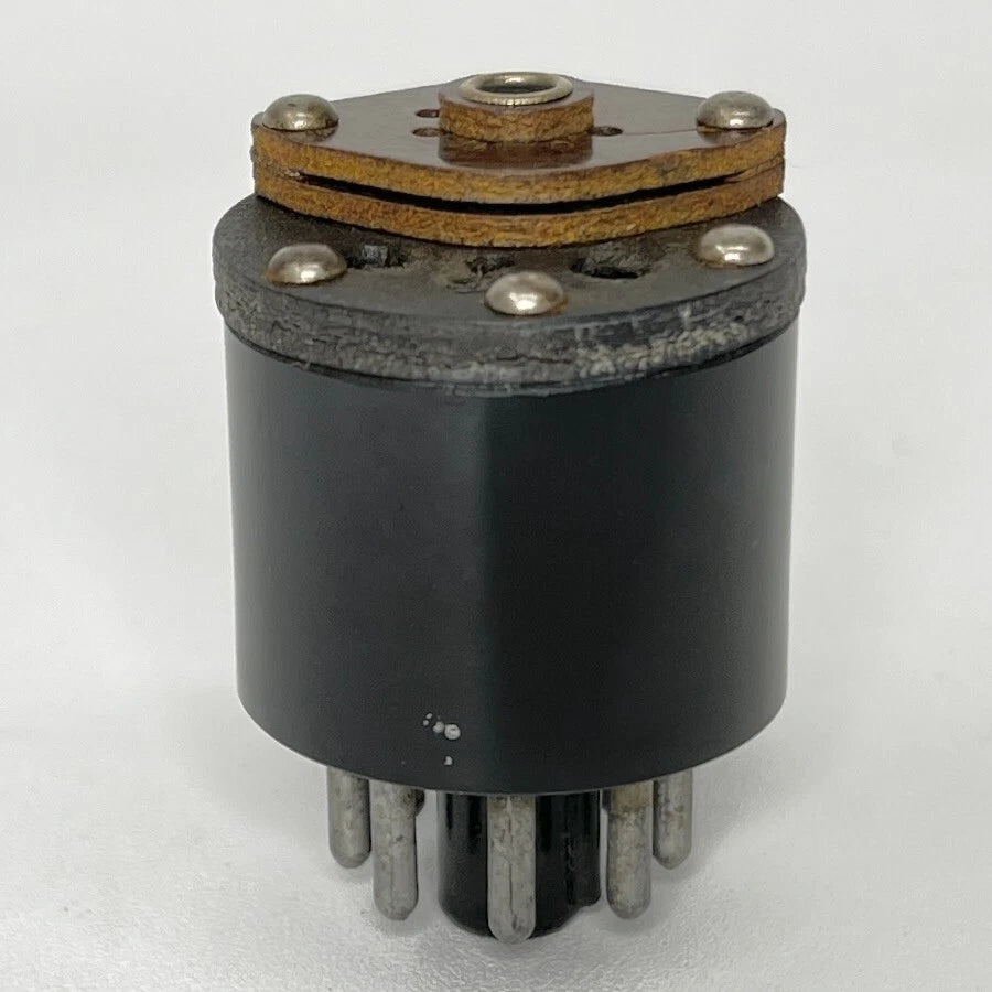 Vintage JFD Sockette 103AG Radio Tube Socket Adapter 1Q5 Tube to 3S4 Tube (b)