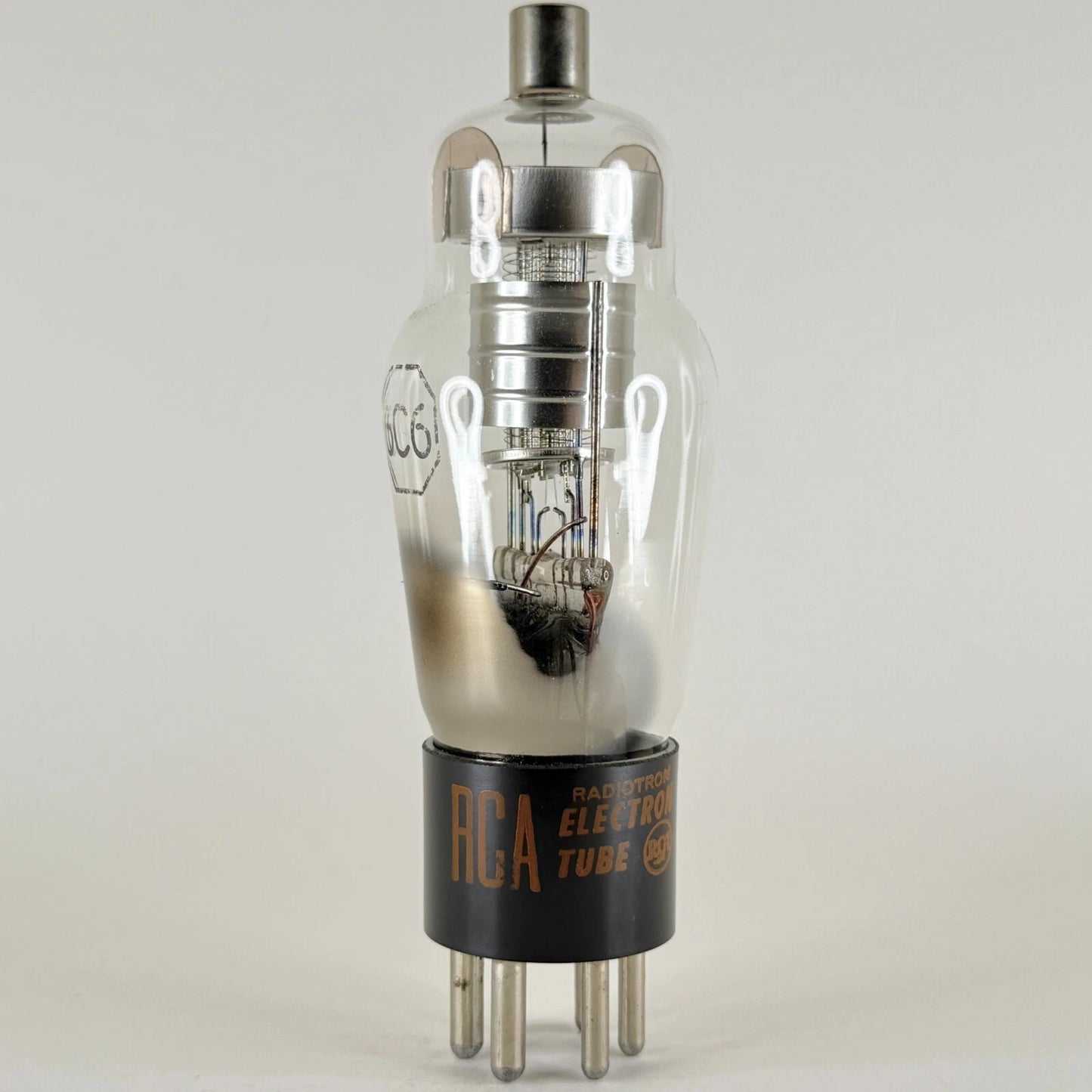 (1) Tested RCA 6C6 Tube Date Code AJ Sharp Cutoff Pentode Vacuum Tube