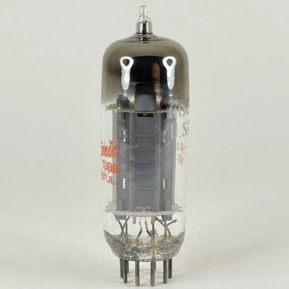 (1) Tested GE 6CG7 Tube with Box Red Letters Date Code 63-13 6CG7 Twin Triode