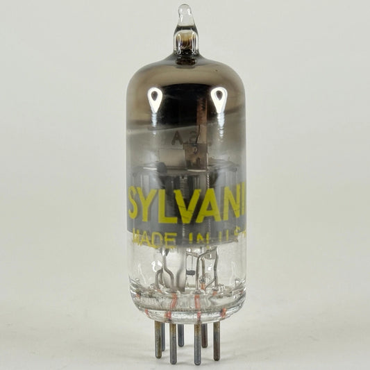 (1) Tested Sylvania 6CB6A Tube Date Code KE BOD Pentode Sylvania 6CB6 A Tube