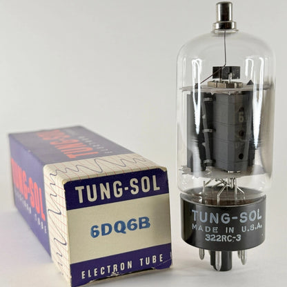 (1) Tested Very Strong NOS Tung Sol 6DQ6B Tube with Box Date Code RC-3 6DQ6 B
