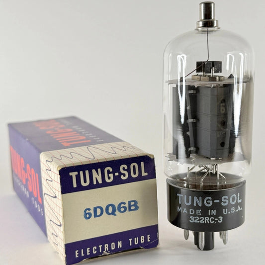 (1) Tested Very Strong NOS Tung Sol 6DQ6B Tube with Box Date Code RC-3 6DQ6 B