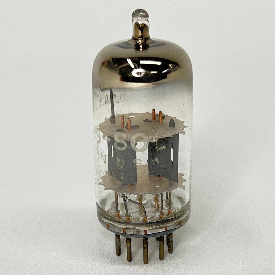 (1) Tested Tung-Sol 12AT7 Tube High-Mu Twin Triode Vintage Vacuum Tube