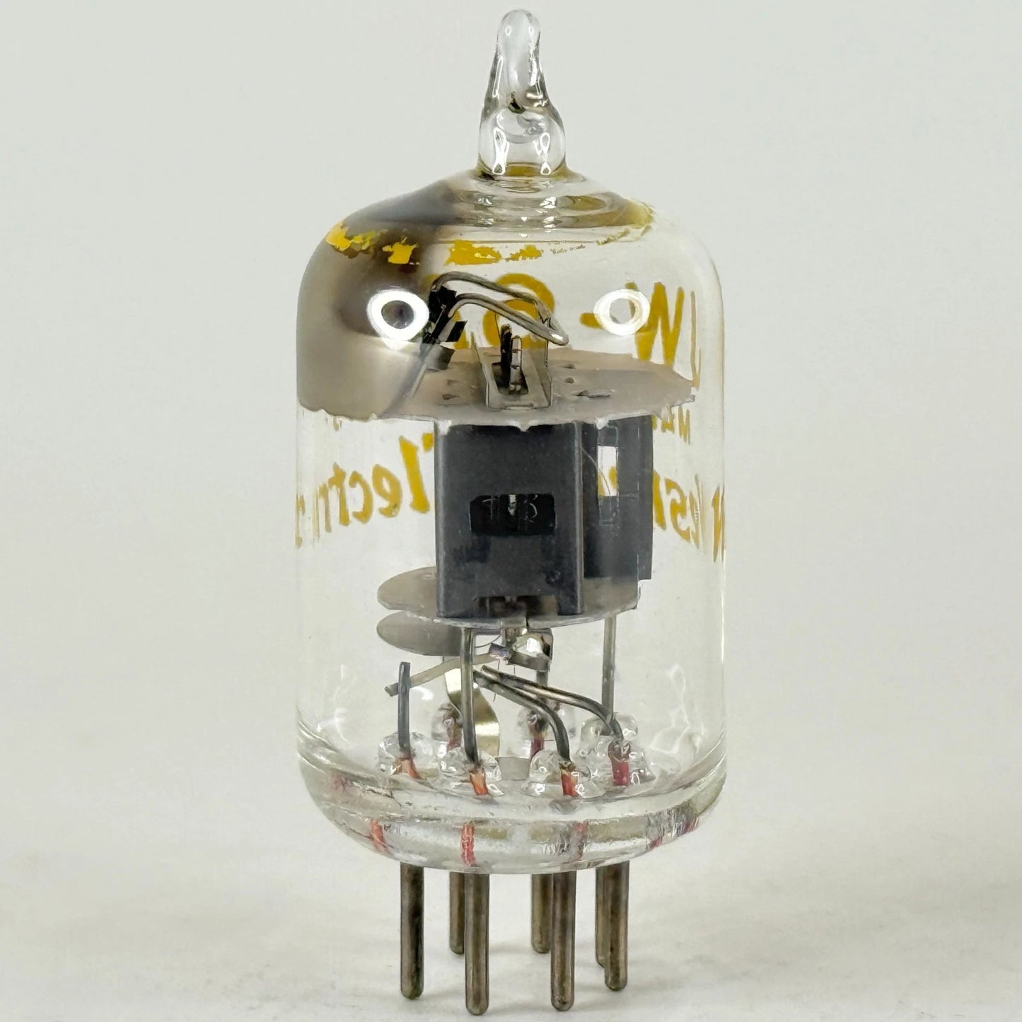 (1) Tested 1950 Western Electric JW 6AK5 Tube Code 013 Black Plates Pentode