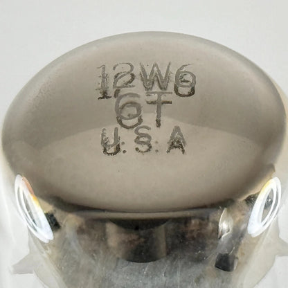 (1) Tested Sylvania 12W6GT Tube Date Code BEO Sylvania 12W6 GT Beam Power