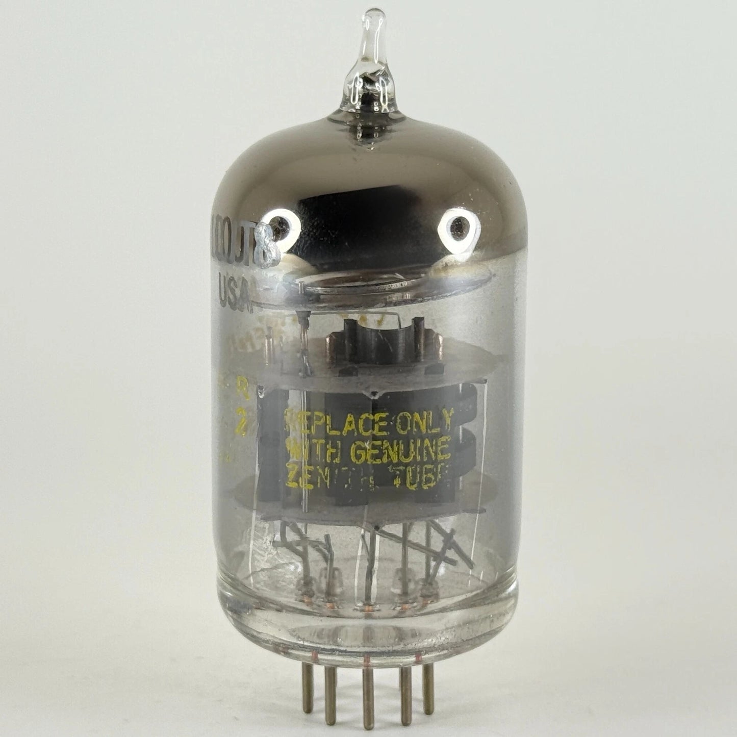 (1) Tested Zenith 10JT8 Tube Noval Base 9 Pin Miniature Triode Pentode Tube