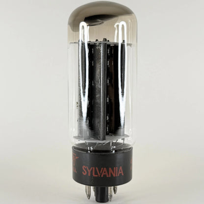 (1) Tested Balanced Sylvania 5U4GB Tube Halo Getter Smooth Black Plates de AVH