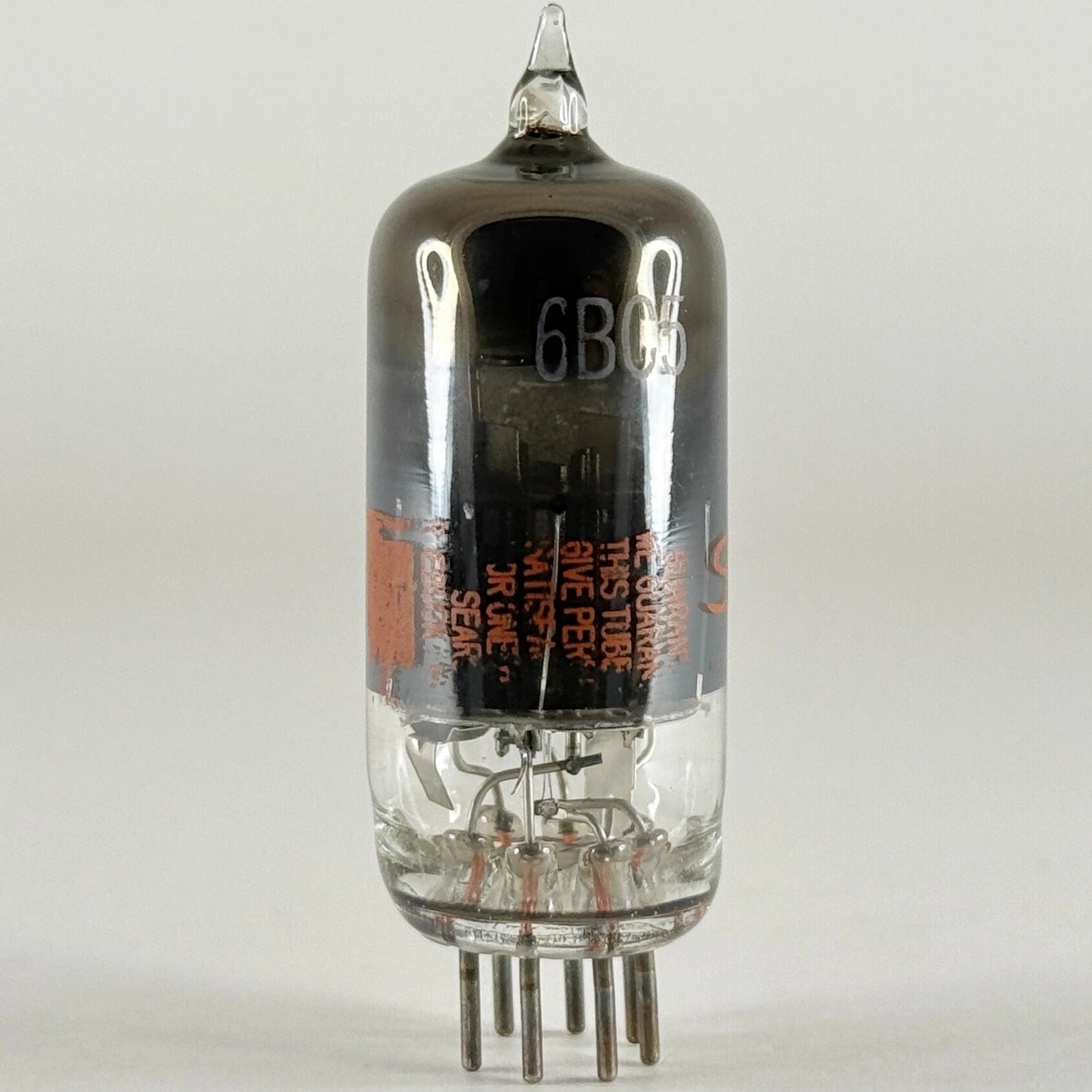 (1) Tested Silvertone 6BC5 Tube Date Code 312 Sharp Cutoff Pentode Tube